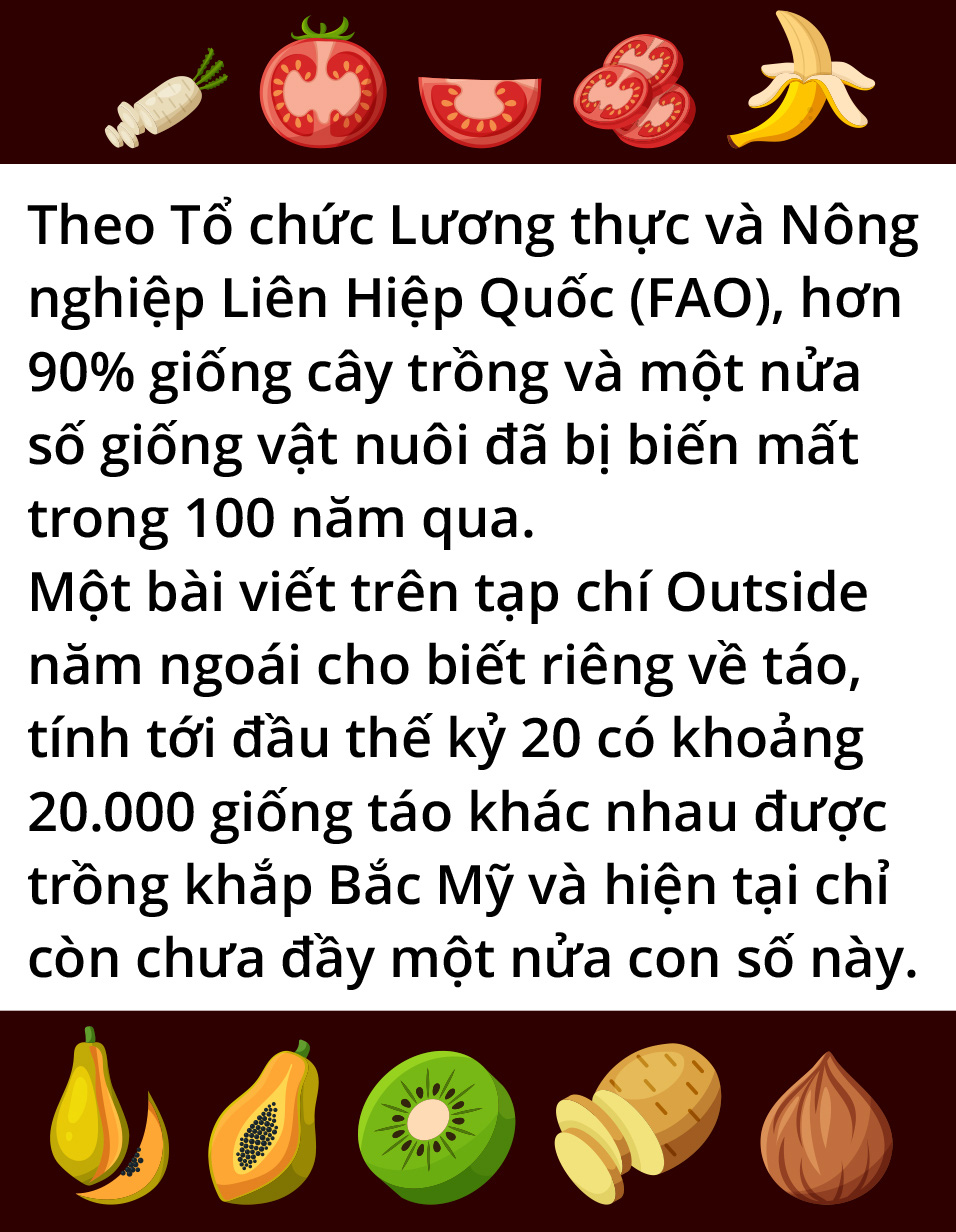 Trái cây cũng tuyệt chủng chứ - Ảnh 3.