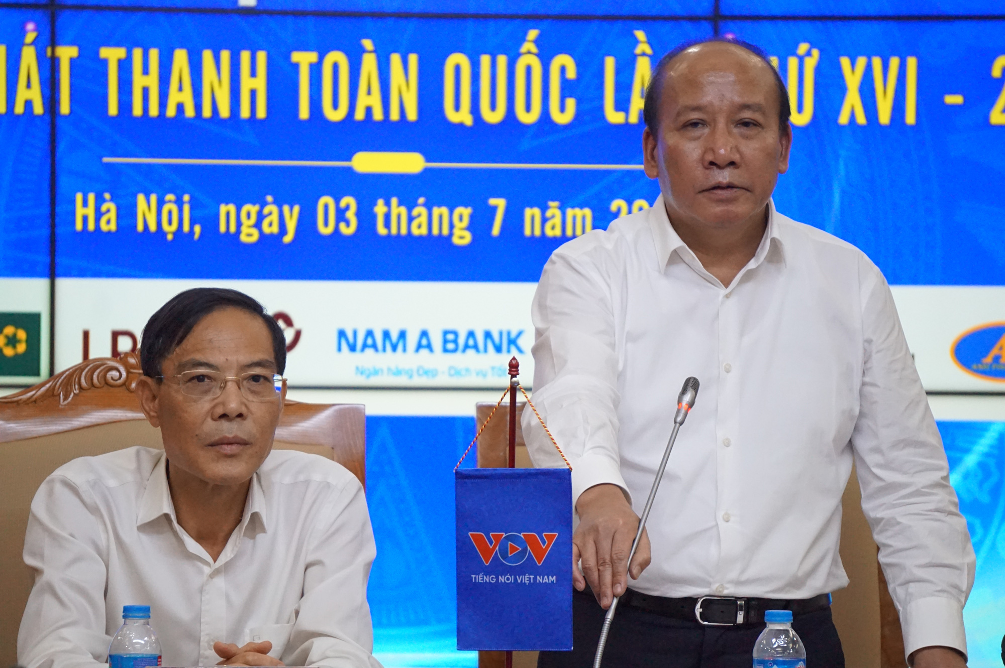 Ông Trần Minh Hùng - phó tổng giám đốc Đài Tiếng nói Việt Nam - Ảnh: T.ĐIỂU