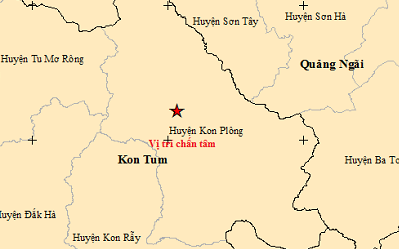 Thần đất được giải oan- Ảnh 2. Rạng sáng nay, Kon Tum xảy ra thêm 7 trận động đất