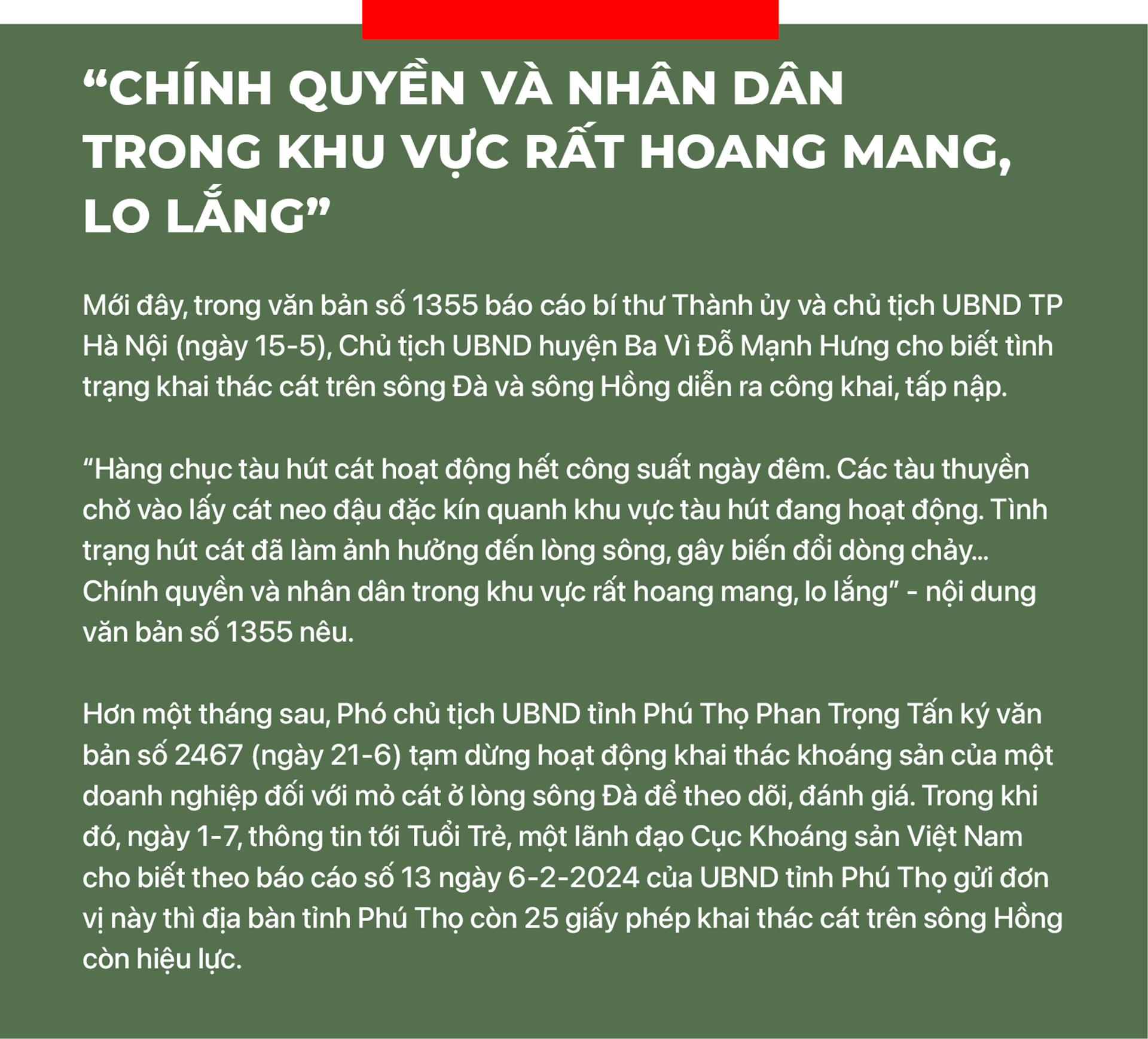 Lời cảnh báo từ những dòng sông - Ảnh 14.