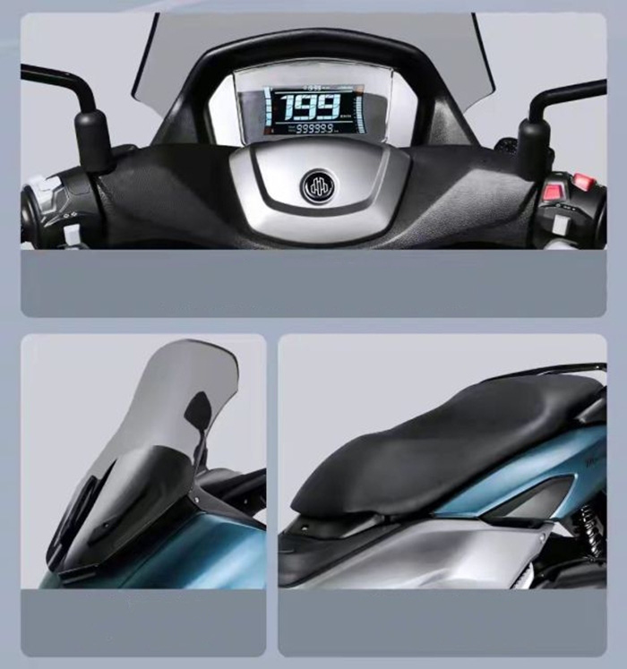 Xe máy Trung Quốc 'nhái' Yamaha NMax, giá chỉ bằng một nửa- Ảnh 6. Xe máy Trung Quốc 'nhái' Yamaha NMax, giá chỉ bằng một nửa- Ảnh 6.