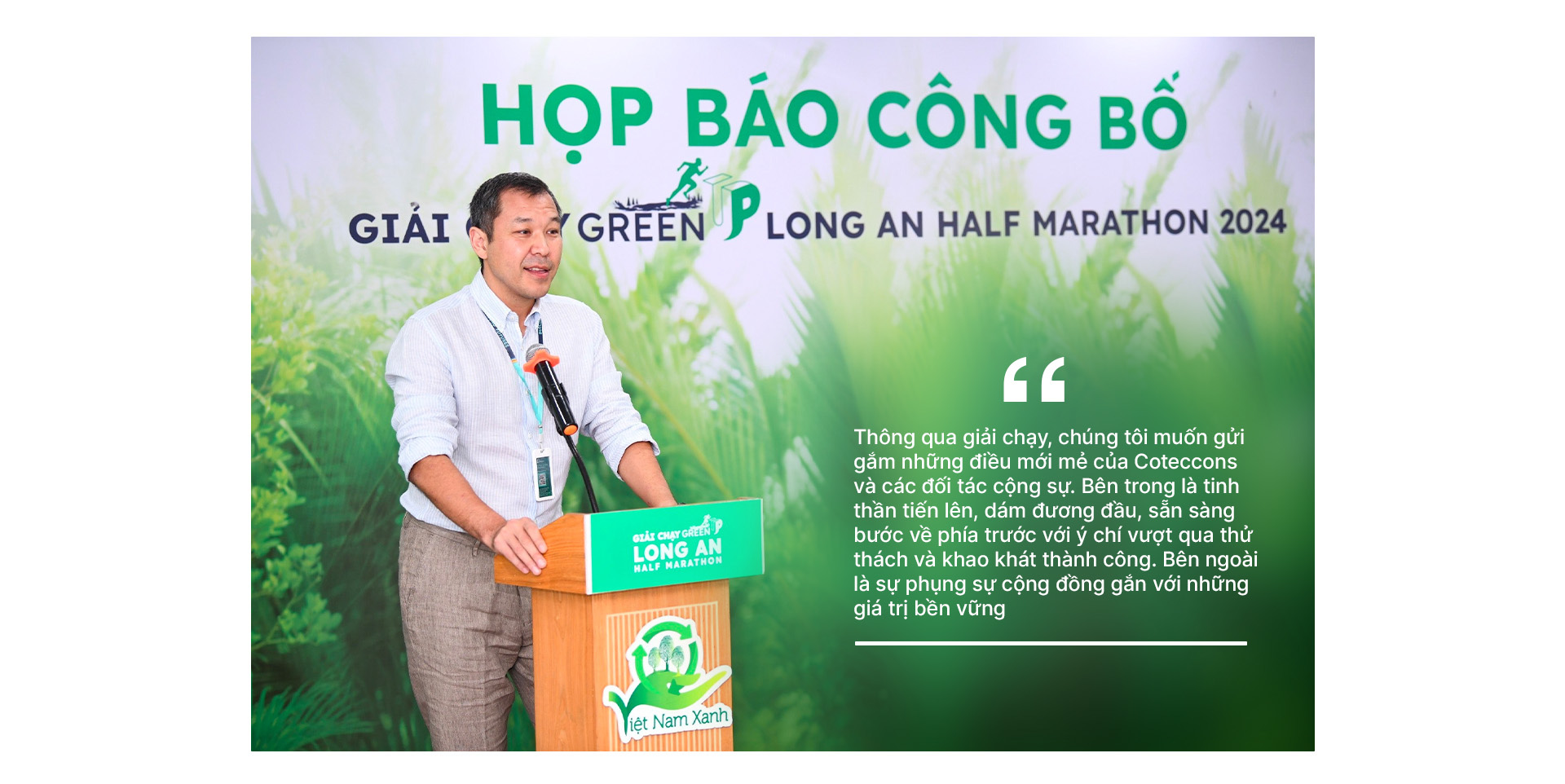 Đường chạy độc đáo của GreenUP Marathon - Long An Half Marathon 2024 - Ảnh 3.