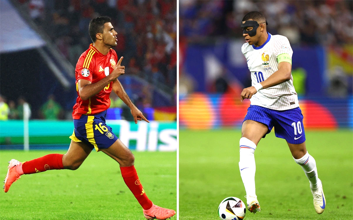 Yamal ghi siêu phẩm, Tây Ban Nha thắng ngược Pháp ở bán kết Euro 2024- Ảnh 4. Bán kết Tây Ban Nha - Pháp: Cuộc so tài của 2 trường phái