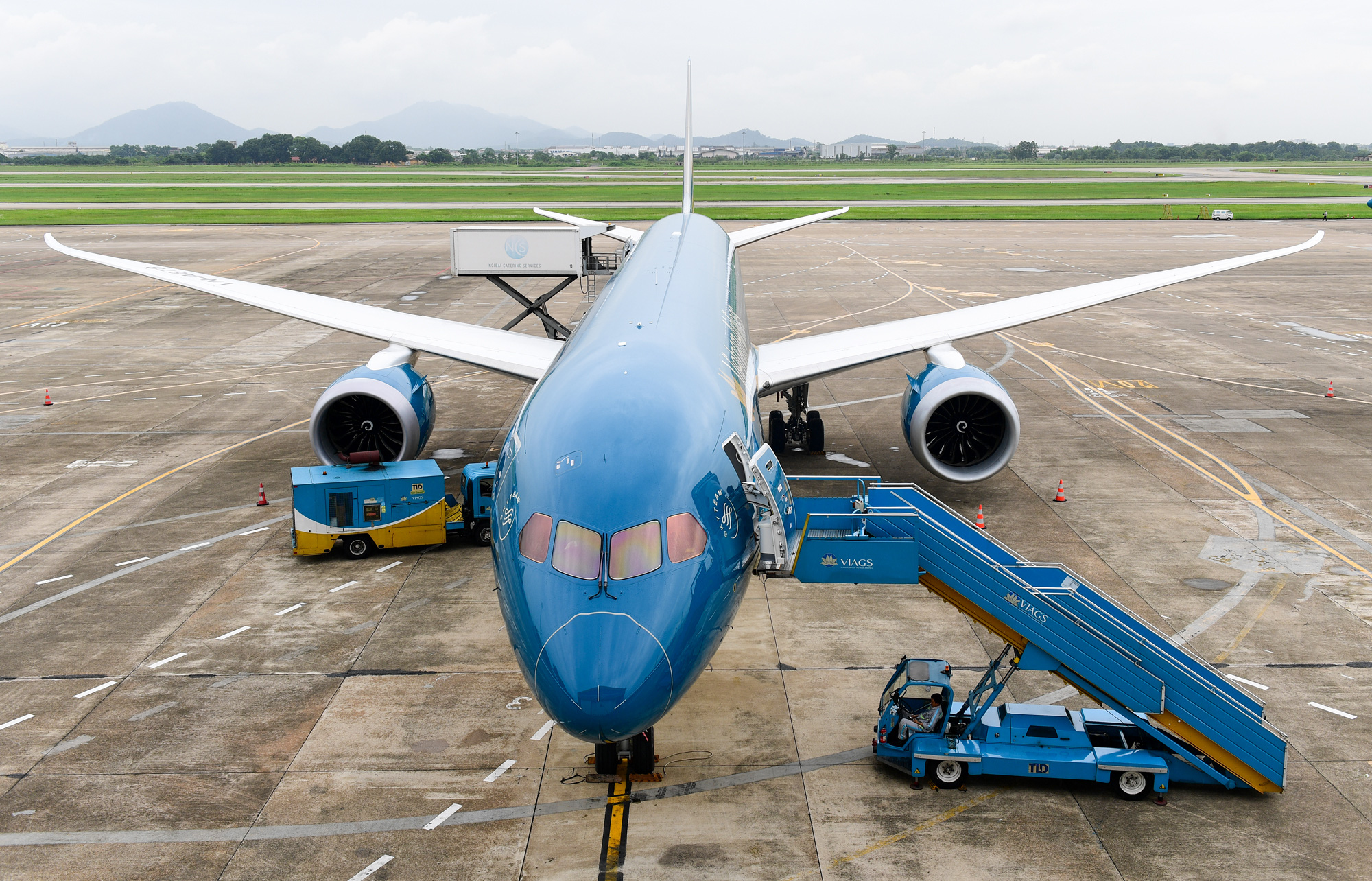 Chiếc Boeing 787-10 thứ năm gia nhập đội bay thân rộng 30 chiếc của Vietnam Airlines - Ảnh: VNA