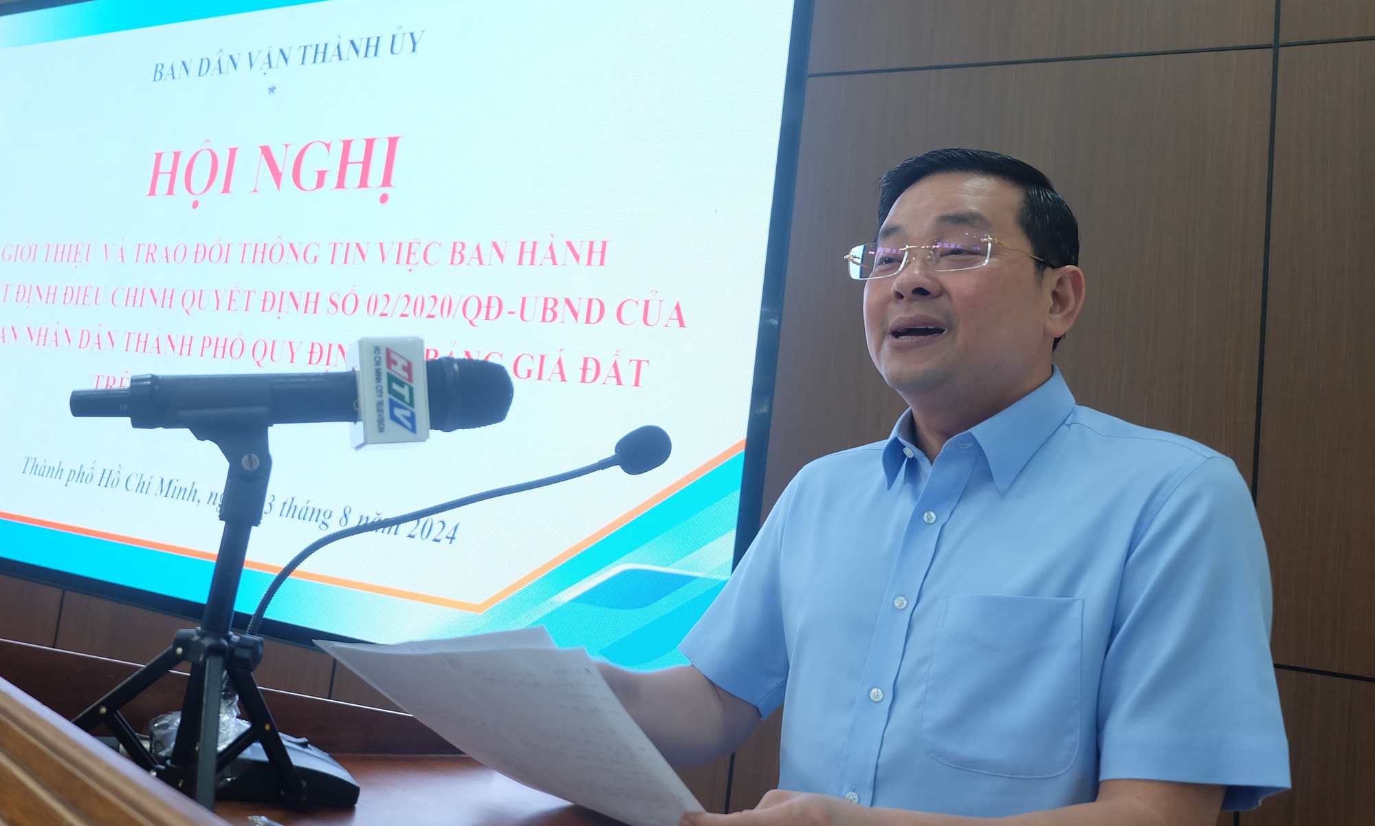 Giám đốc Sở Tài nguyên và Môi trường TP.HCM: Kiến nghị hướng dẫn mức tăng và tỉ lệ tăng giá đất phù  - Ảnh 2.