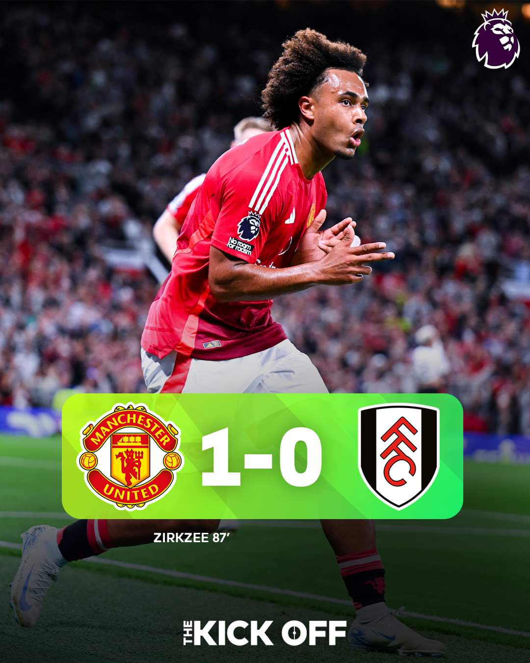 Kết quả Man United vs Fulham: tân binh Joshua Zirkzee lập công- Ảnh 1.