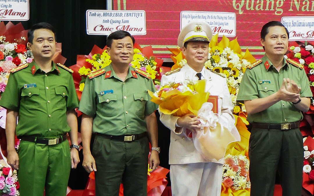 Quảng Nam có tân phó giám đốc Công an tỉnh  - Ảnh 2.