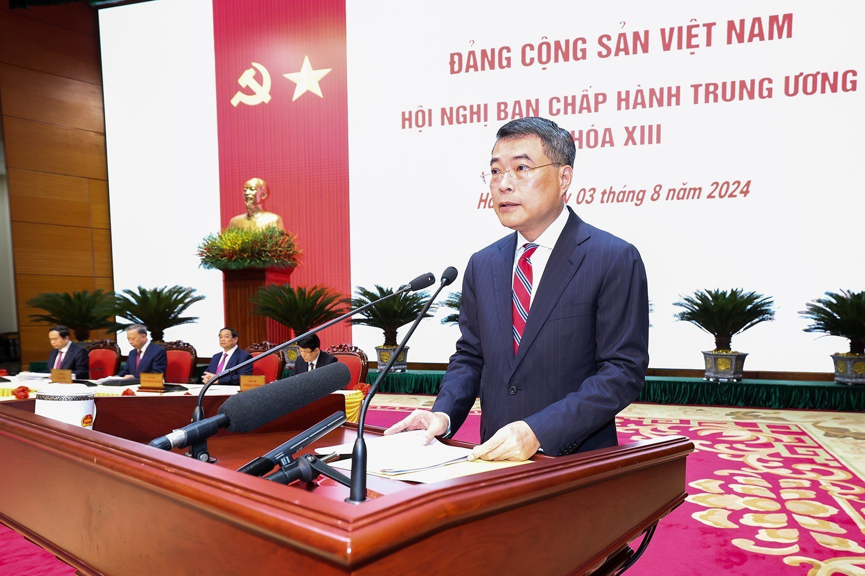 Khai mạc Hội nghị Ban Chấp hành Trung ương khóa XIII- Ảnh 6.