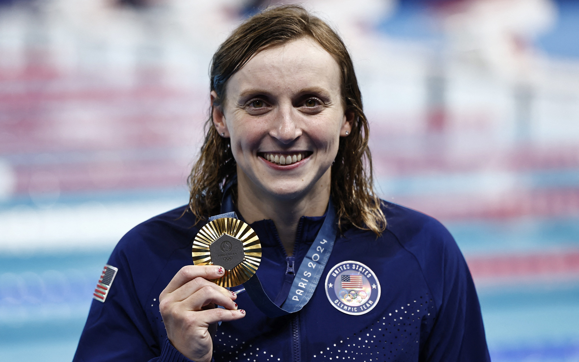 Tiết lộ email khiến Leon Marchand được thầy của Michael Phelps huấn luyện- Ảnh 6. Cựu sinh viên Stanford Ledecky - biểu tượng của bơi lội Mỹ