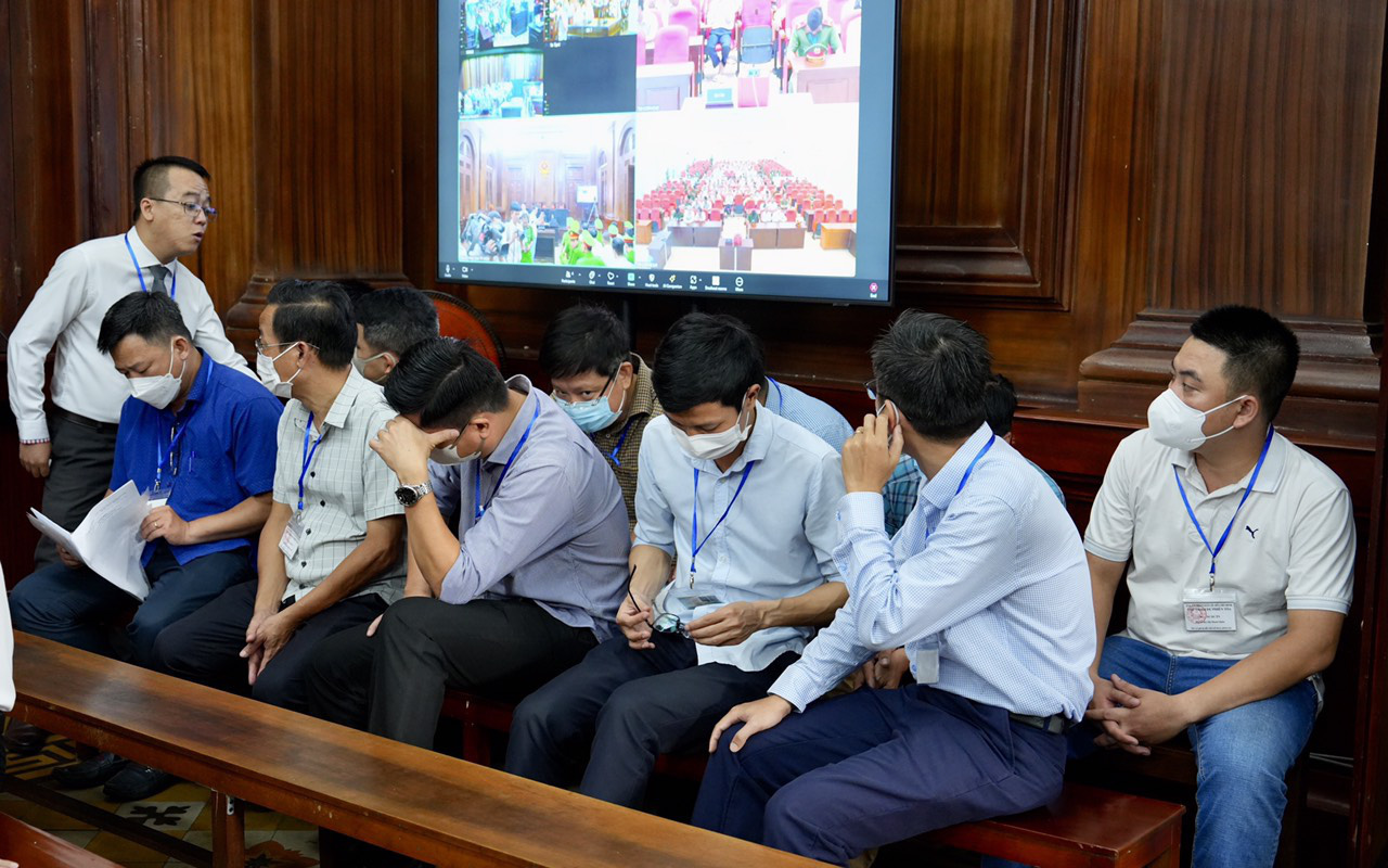 Viện kiểm sát: 2 cựu cục trưởng Cục Đăng kiểm Việt Nam nhận hối lộ số tiền đặc biệt lớn- Ảnh 2. Đoàn thanh niên Cục Đăng kiểm kiến nghị giảm hình phạt đối với các bị cáo là... đoàn viên