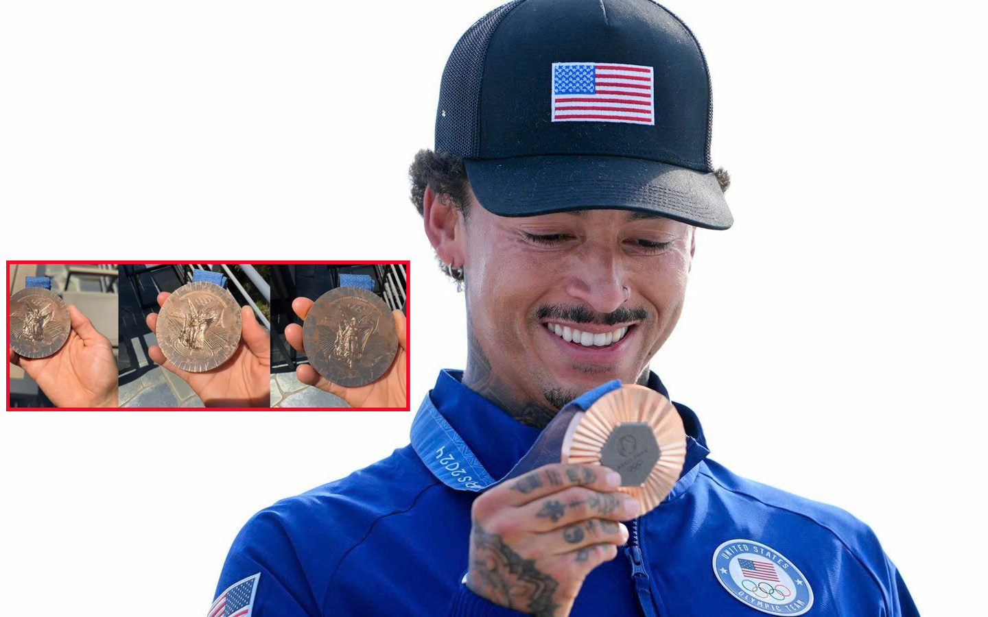 Bảng xếp hạng huy chương Olympic 2024 sáng 10-8: Mỹ và Trung Quốc bằng HCV- Ảnh 2. Huy chương Olympic 2024 bị tố kém chất lượng