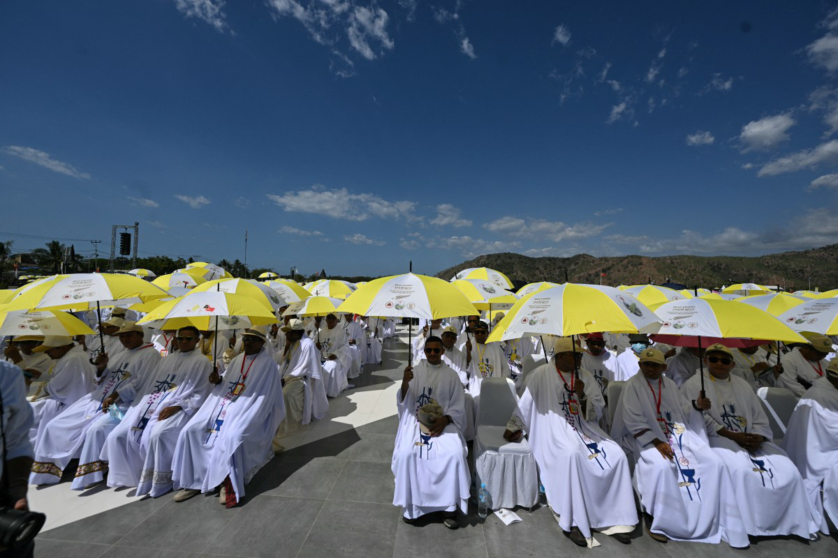 Giáo hoàng Francis cử hành một trong những Thánh lễ lớn nhất kể từ khi đăng quang tại Timor-Leste - Ảnh 7.