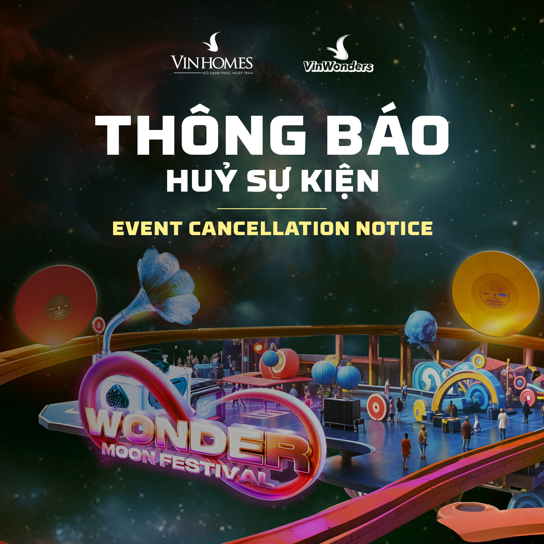 Batalkan acara 8WONDER, sumbangkan jumlah yang setara dengan pendapatan penjualan tiket untuk mengatasi dampak badai - Foto 1. Huỷ sự kiện 8WONDER, đóng góp số tiền tương đương doanh thu bán vé khắc phục hậu quả sau bão - Ảnh 1.