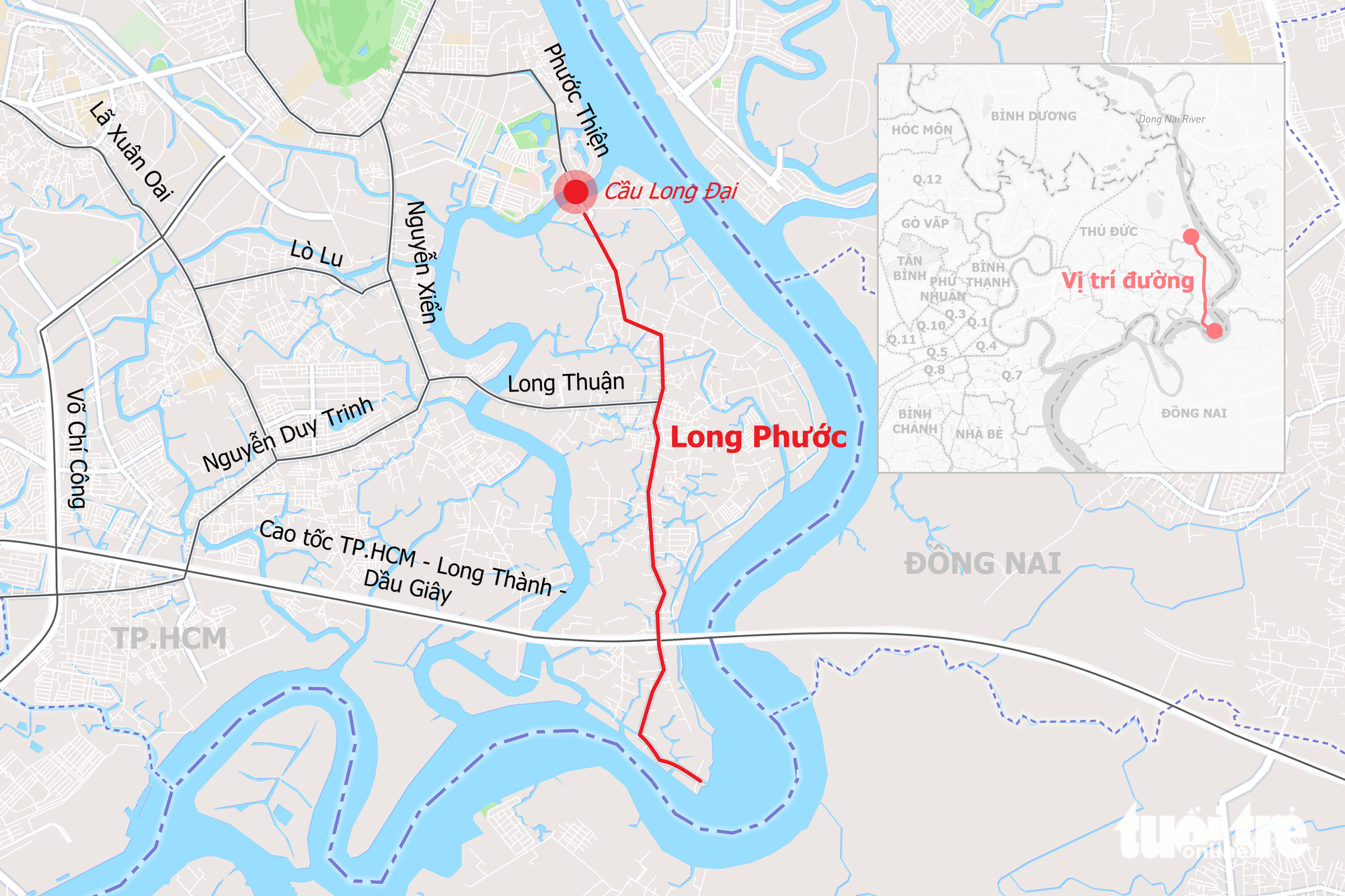 Khánh thành 6km đường nối cù lao Long Phước phía Đông TP.HCM - Ảnh 2.