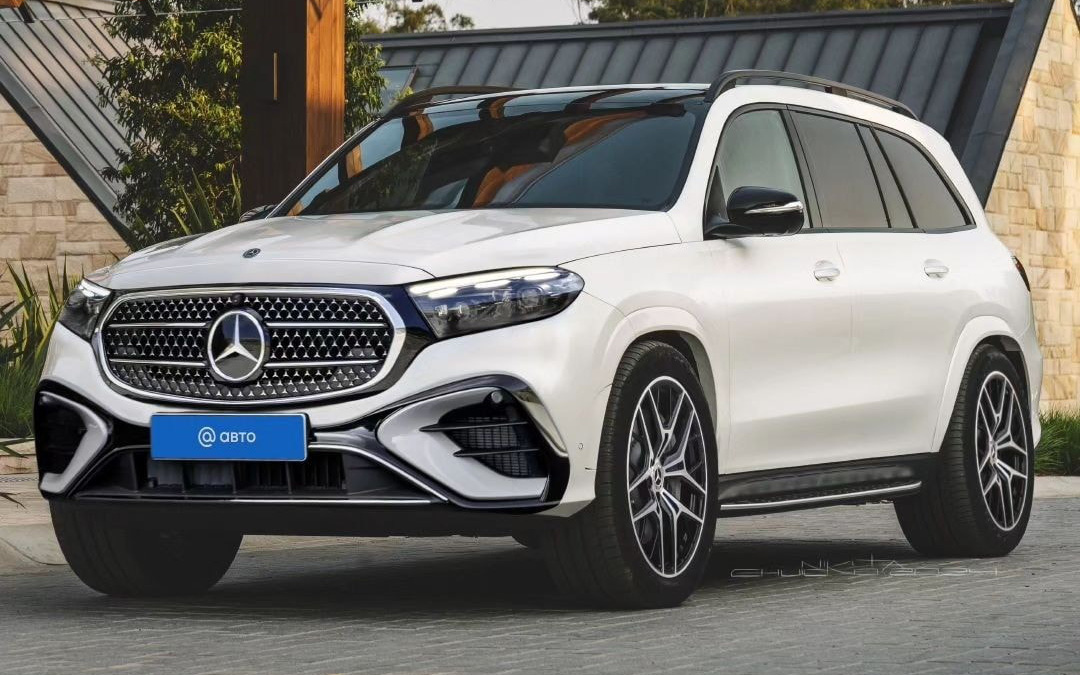 Mercedes-Benz GLS facelift lần 2 lộ mặt: Màn 50 inch, ngoại thất nổi bật với hình ngôi sao - Ảnh 1.