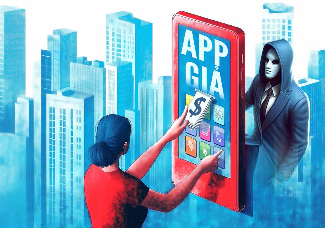 Tràn lan app, web giả mạo - Ảnh 1. Tràn lan app app giả, web lừa - Ảnh 1.