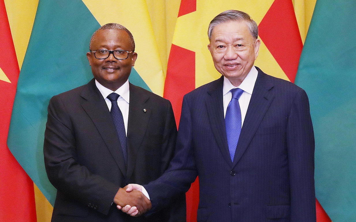 Thủ tướng, Chủ tịch Quốc hội hội kiến Tổng thống Guinea-Bissau - Ảnh 3.