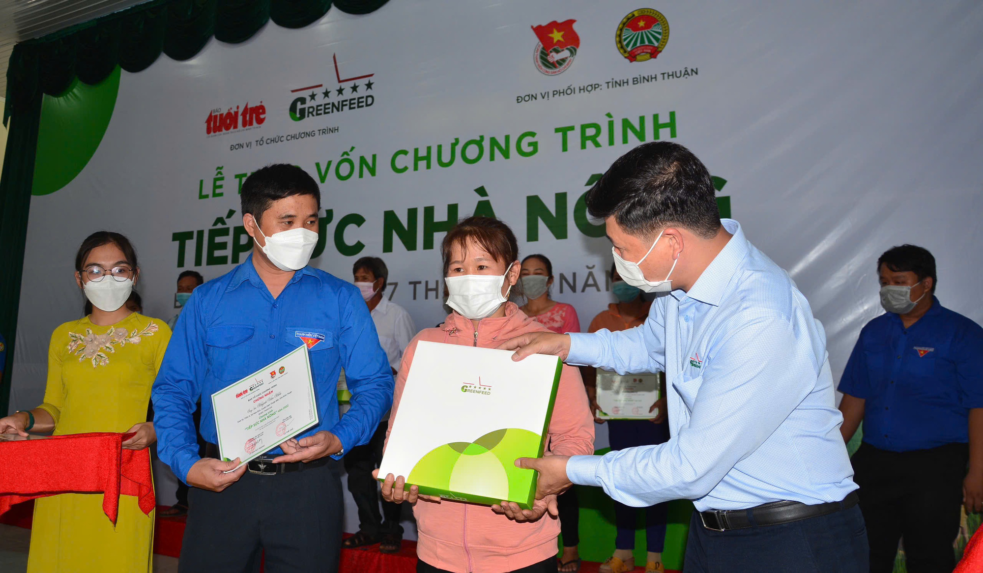 “Tiếp sức nhà nông” đến với 40 hộ dân tại Bình Thuận - Ảnh 3.