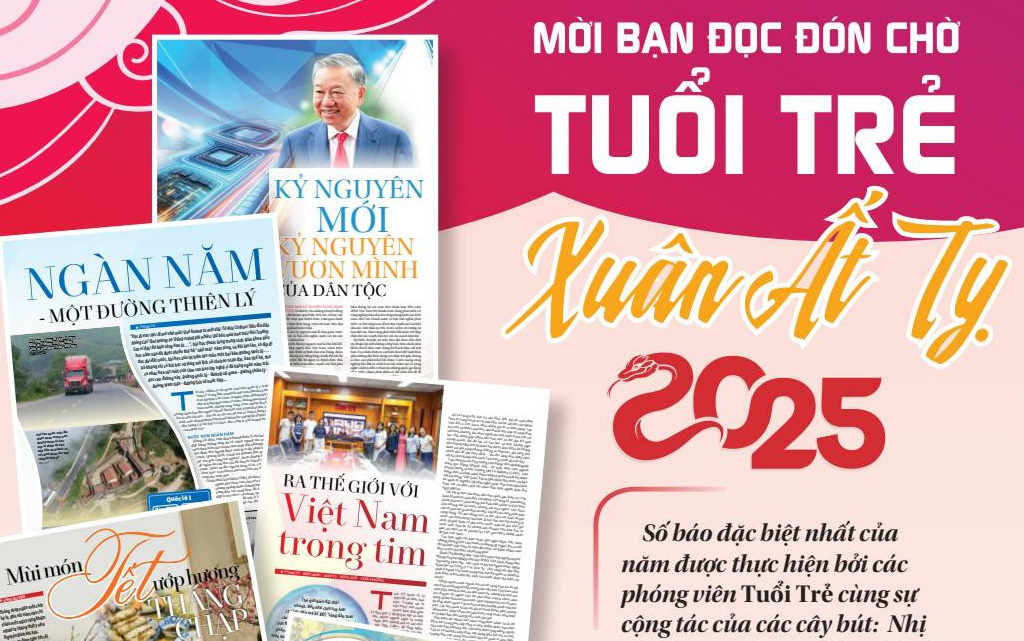 Mời bạn đọc đón chờ Tuổi Trẻ Xuân Ất Tỵ 2025 - Ảnh 2.