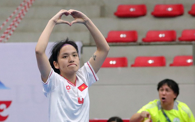 Tuyển futsal nữ Việt Nam nghẹt thở giành vé dự vòng chung kết châu Á - Ảnh 4.