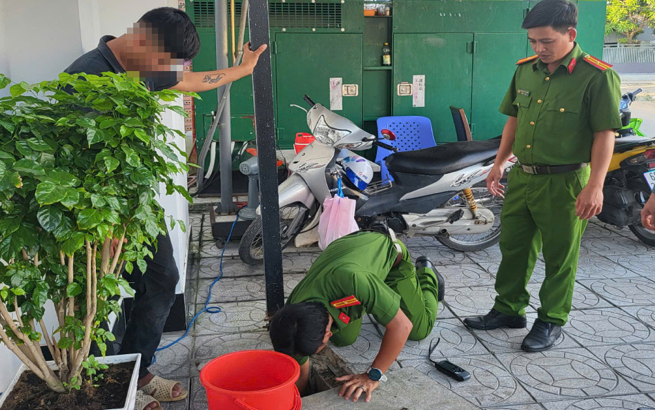 Bắt quả tang hộ kinh doanh xả nước thải chưa xử lý vào môi trường - Ảnh 3.