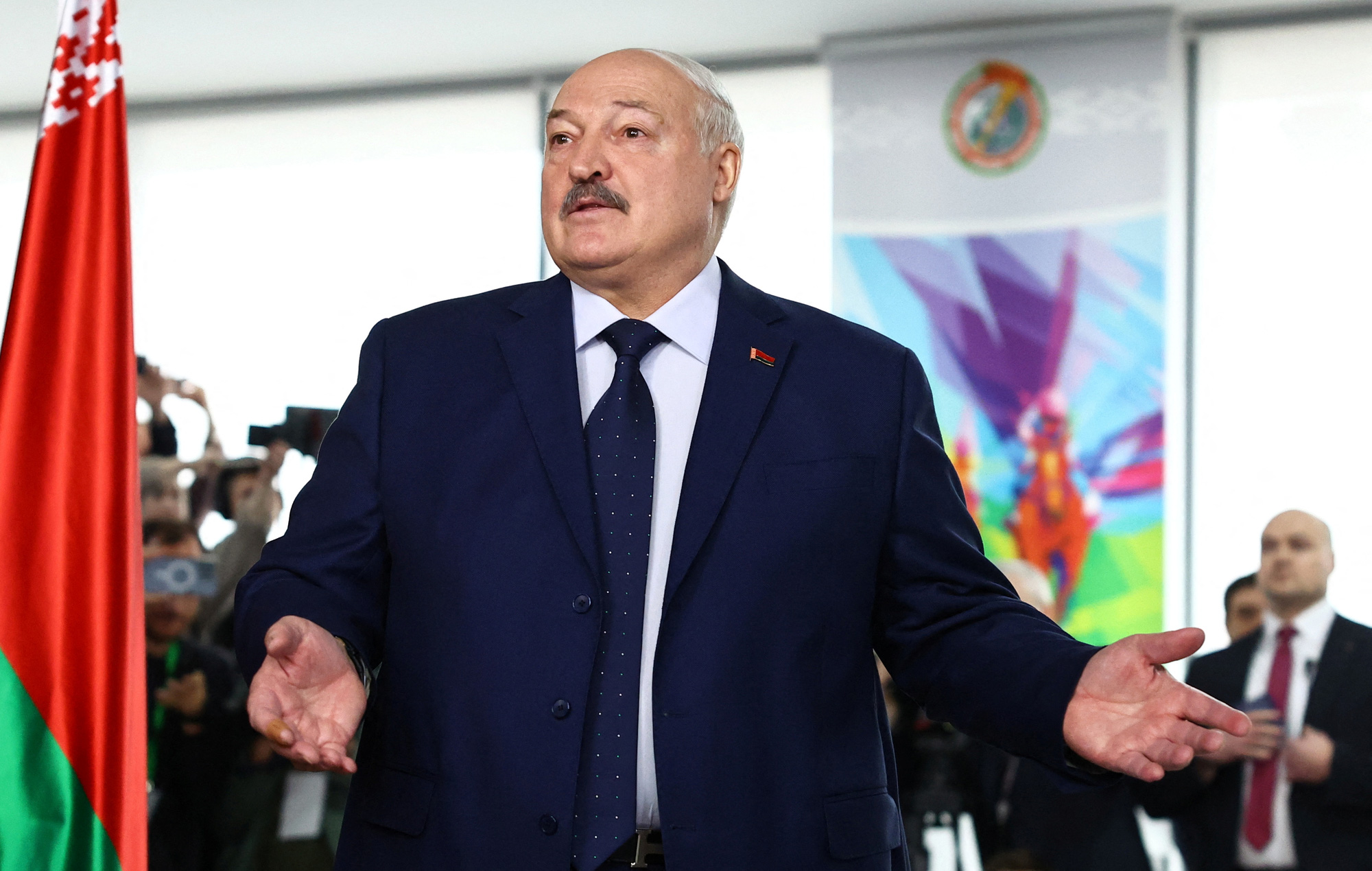 Ông Lukashenko tái đắc cử tổng thống Belarus nhiệm kỳ thứ 7 - Ảnh 1.