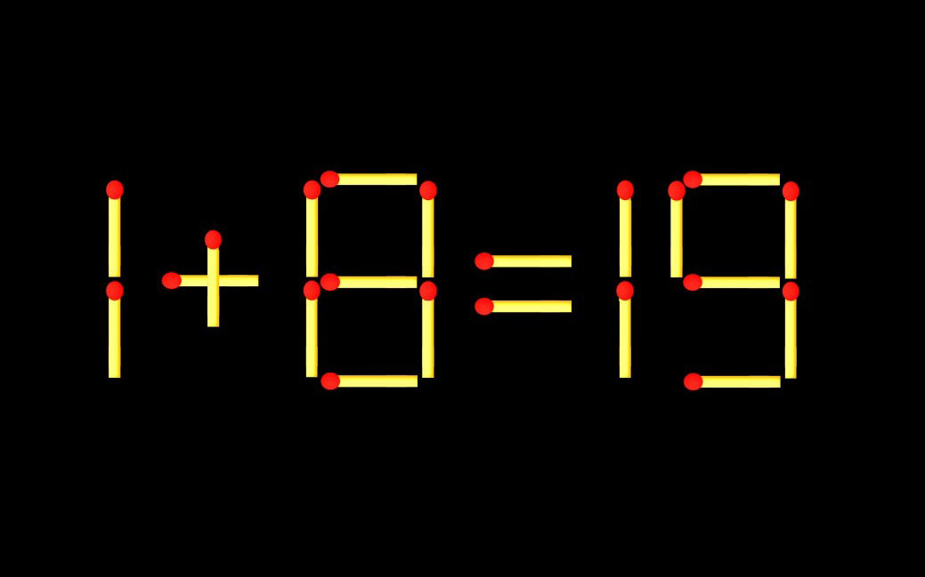Thử tài IQ: Di chuyển một que diêm để 1-9=8 thành phép tính đúng - Ảnh 8.