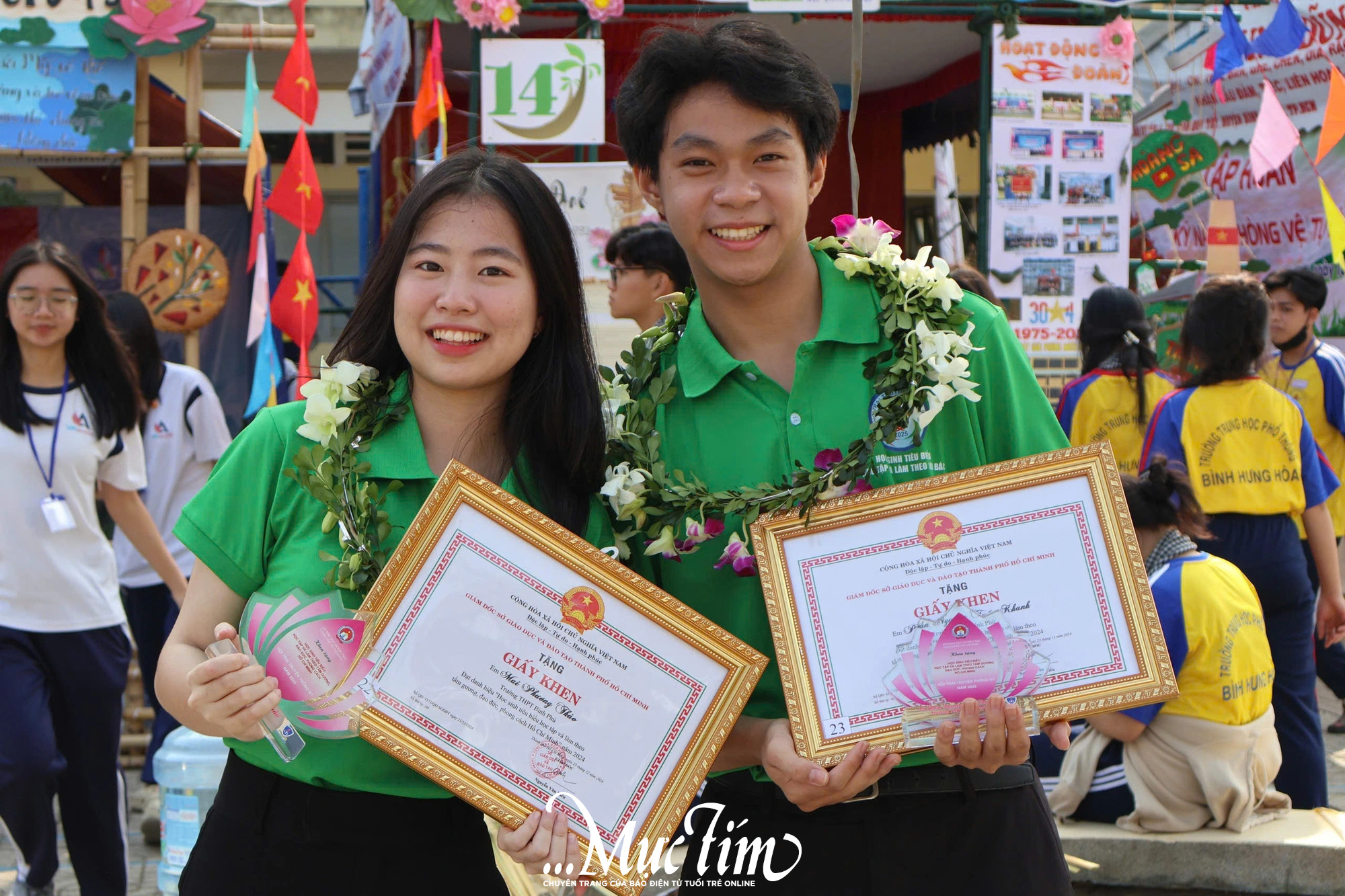 Hội trại truyền thống 9-1: niềm tự hào của học trò được tuyên dương- Ảnh 1.