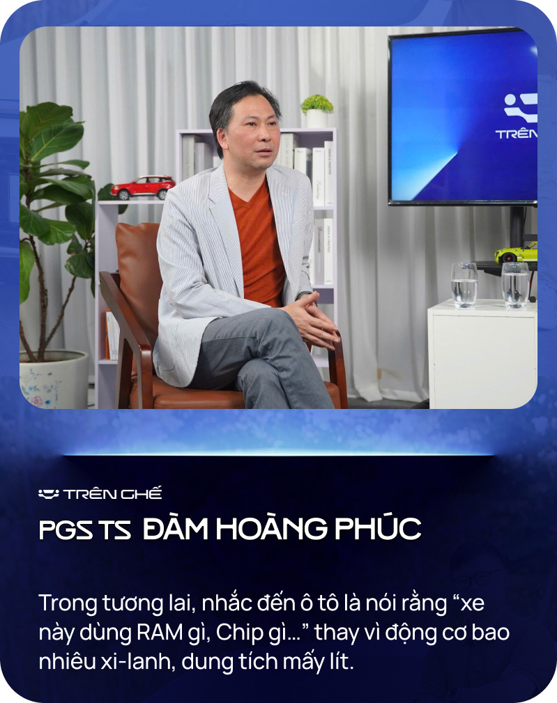 PGS.TS Đàm Hoàng Phúc: 'Xe điện sẽ khiến các con số mã lực, xi-lanh hết thời' - Ảnh 3.