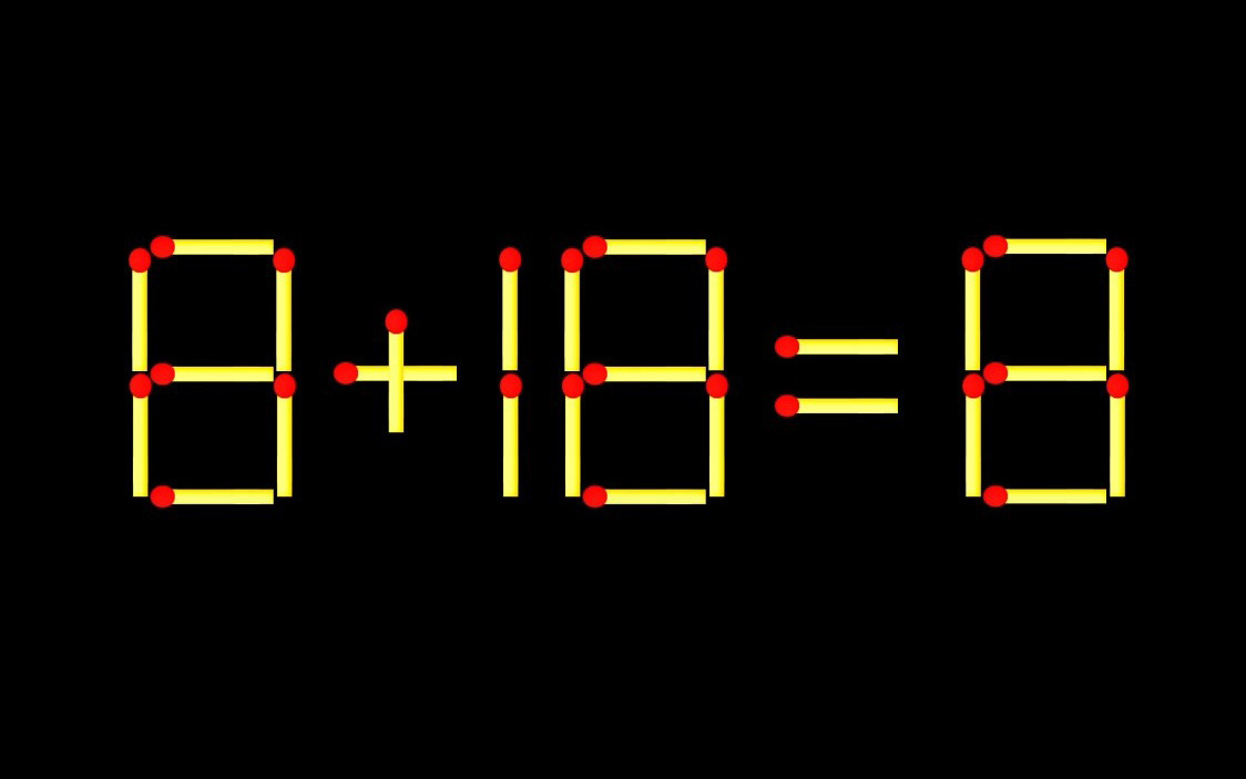 Thử tài IQ: Di chuyển một que diêm để 4+11=7 thành phép tính đúng - Ảnh 8.