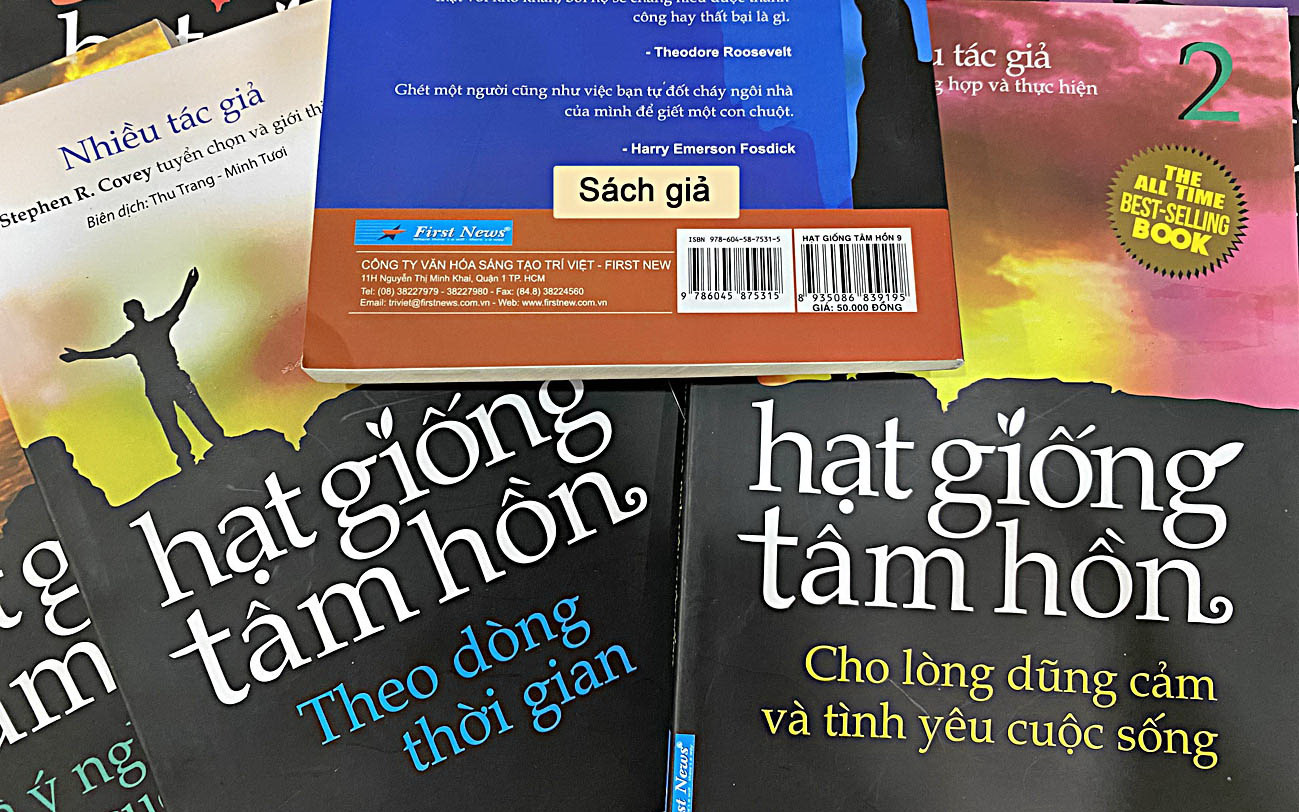 Đừng để sách lậu "ăn trên xương máu" sách thật - Ảnh 1.