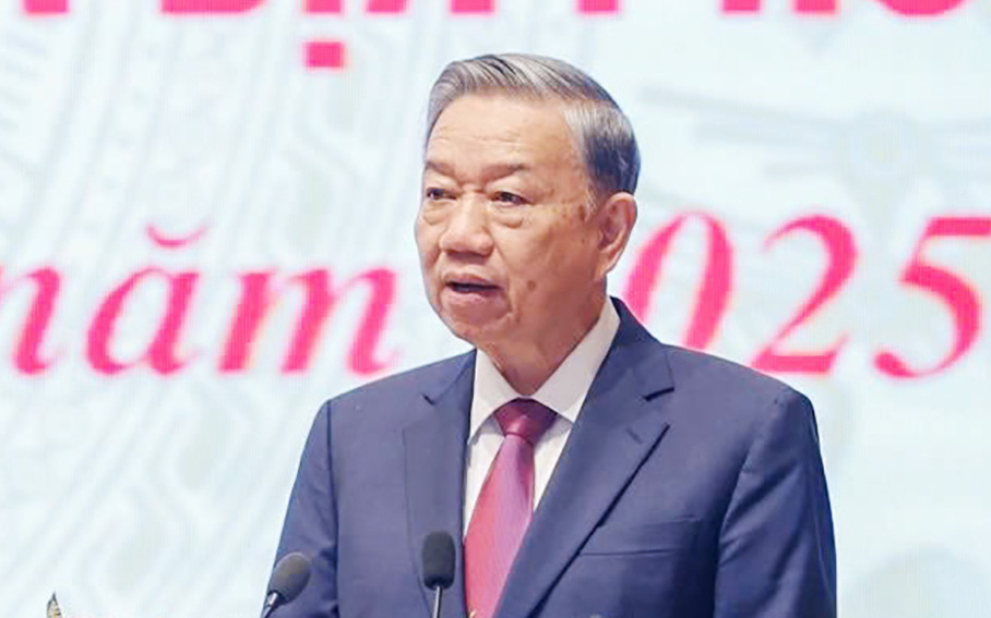 Tổng Bí thư Tô Lâm, nhiều lãnh đạo dự hội nghị toàn quốc về đột phá phát triển khoa học, công nghệ - Ảnh 5.