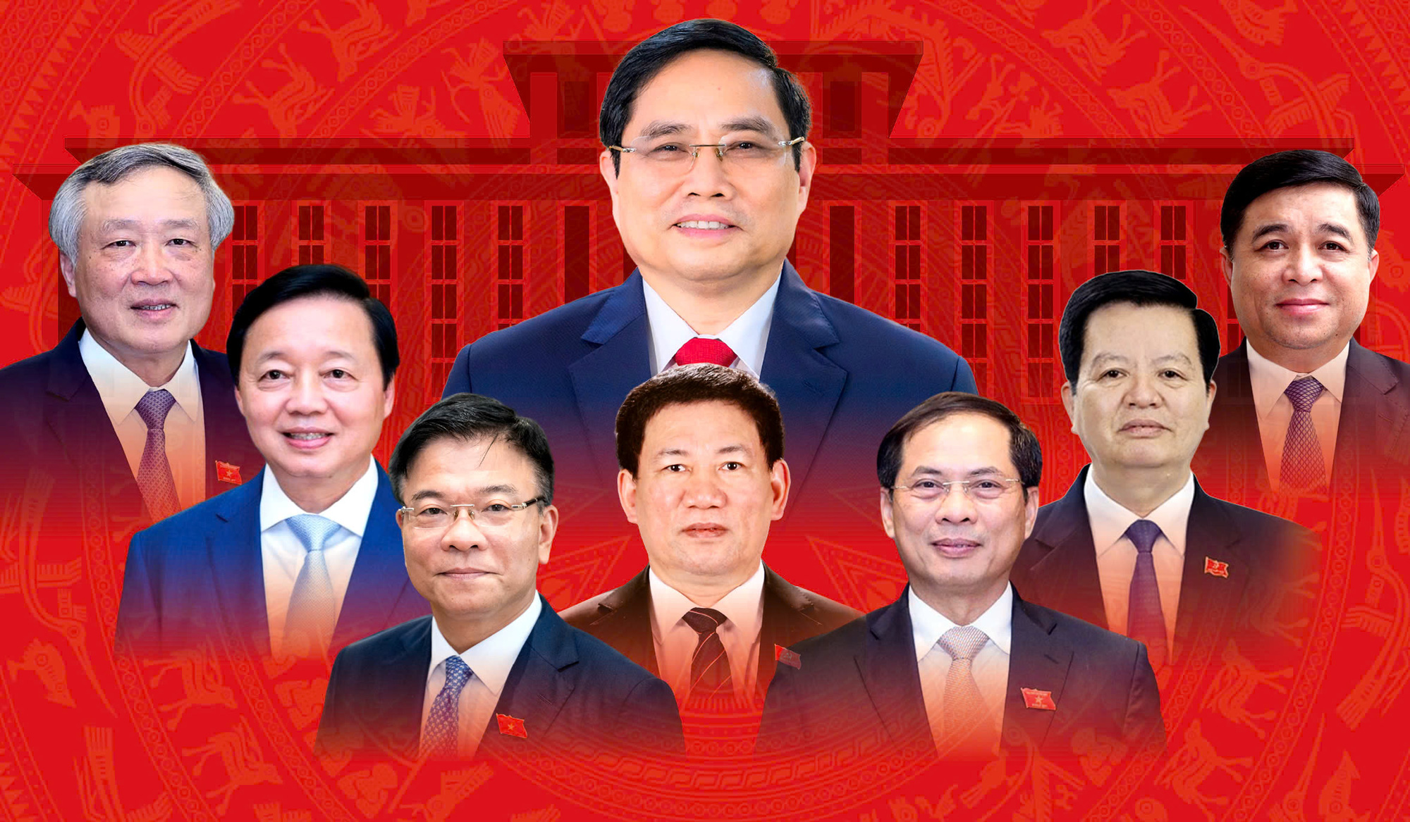 Danh sách thành viên Chính phủ sau khi sắp xếp, tinh gọn - Ảnh 1.