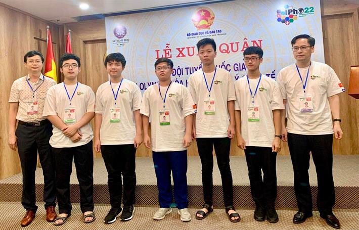 Học sinh lớp 10 đoạt huy chương vàng Olympic Vật lý quốc tế