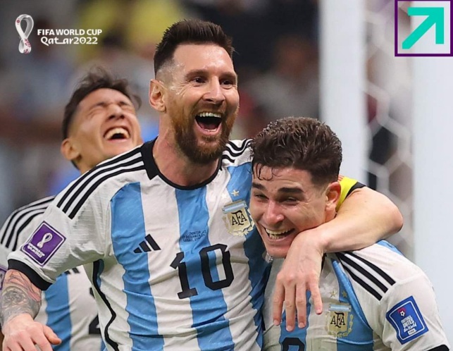 Messi tỏa sáng, Argentina vào chung kết sau chiến thắng 3 - 0