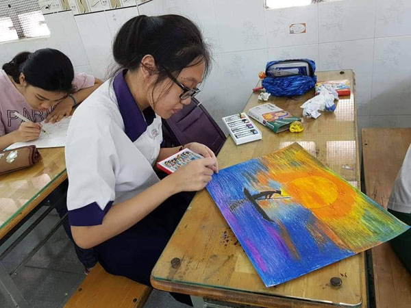Hướng dẫn vẽ ngôi trường đẹp bằng Phần mềm Paint  Tin học lớp 3  HOW TO  DRAW SCHOOL IN MS PAINT  Tilado