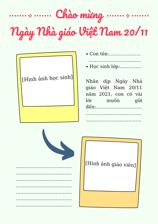 Hoạt động tạo hình: “Làm bưu thiếp tặng cô nhân ngày 20/11” của các bạn lớp  Chồi 1 - Website Trường Mầm Non Hoa Hồng
