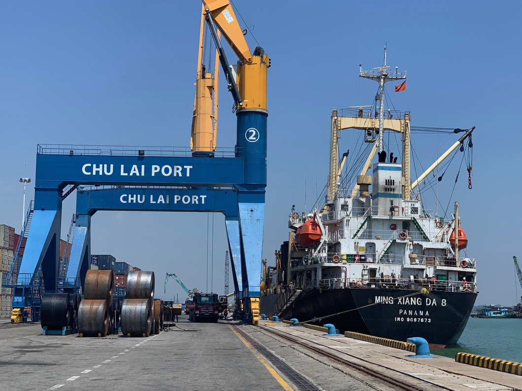 Cảng Chu Lai - Ảnh: CÔNG TRUNG