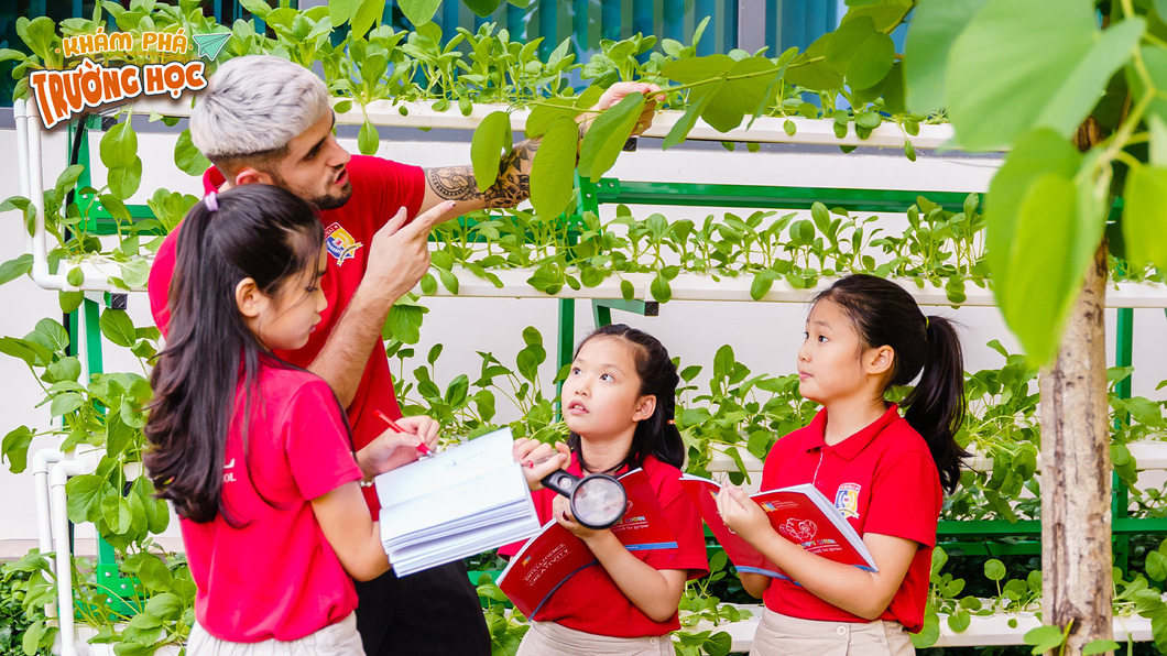 Tại Royal School, học sinh được học nhiều bài học thực tế