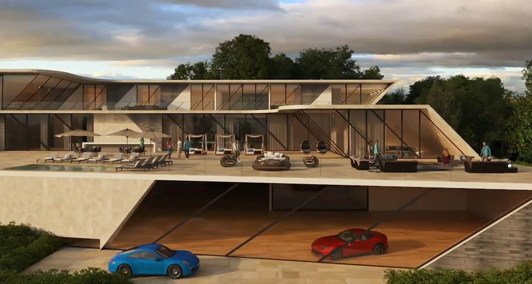 Biệt thự dành riêng cho người mê xe: Garage tráng lệ cho 15 chiếc, chưa làm đã rao bán 1.200 tỉ đồng - Ảnh 14.
