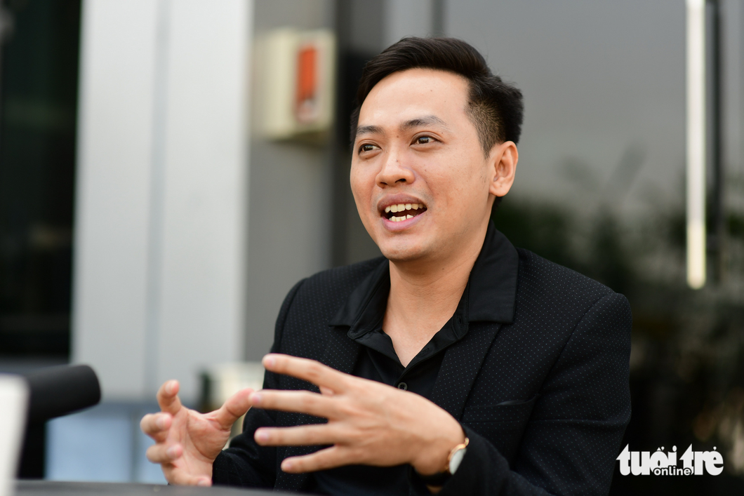 Tạ Thành Chung, CEO Onlai Việt Nam - Ảnh: QUANG ĐỊNH