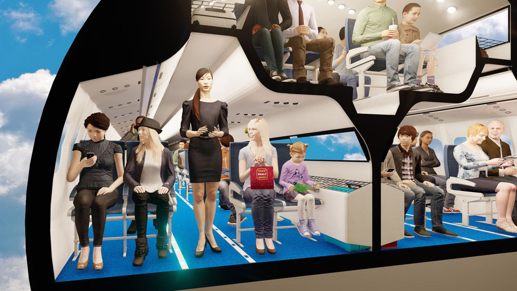 Choáng với những thiết kế cabin máy bay tương lai - Ảnh 3.