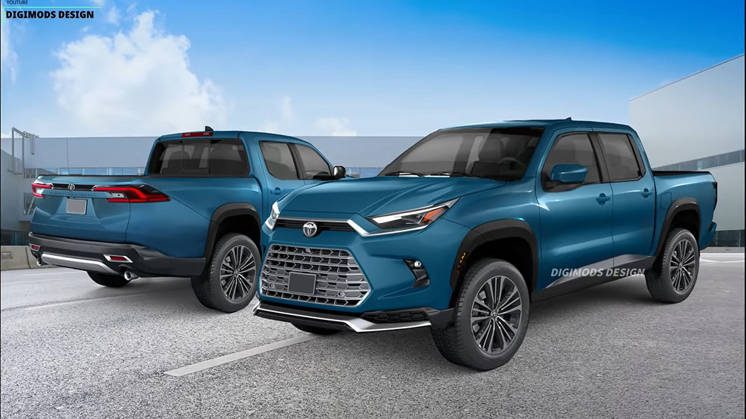 Giới thiết kế gợi ý bán tải hoàn toàn mới cho Toyota: Gọt giũa từ SUV hot vừa ra mắt - Ảnh 1.