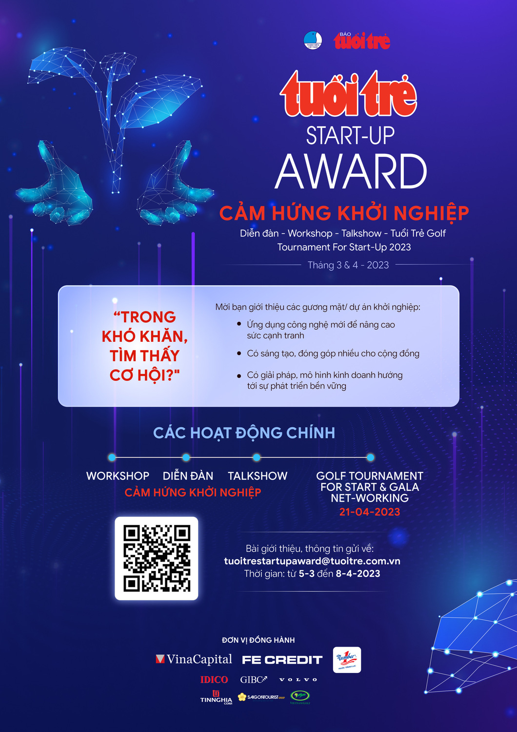 Tuổi Trẻ Start-Up Award: Tạo bệ phóng phát triển bền vững - Ảnh 3.