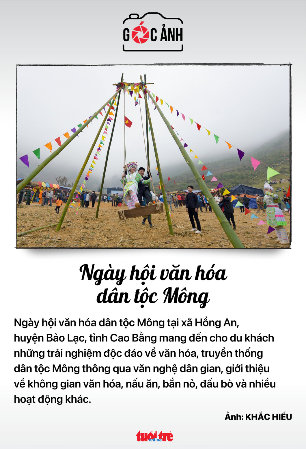 Ngày hội văn hoá dân tộc Mông - Ảnh: KHẮC HIẾU