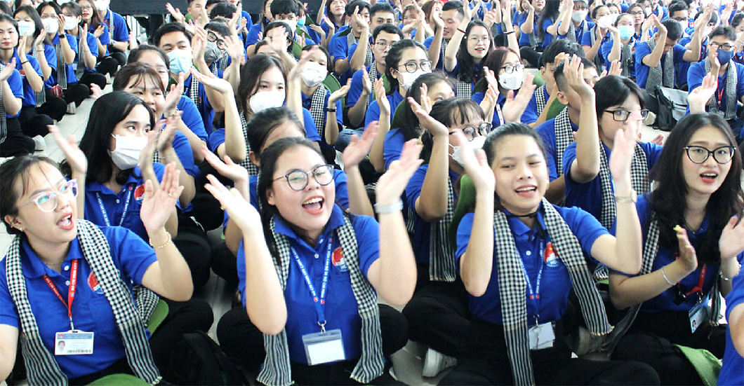 Sinh viên, học sinh giỏi, xuất sắc được chọn là một trong các nguồn thu hút, trọng dụng nhân tài - Ảnh: Q.L.