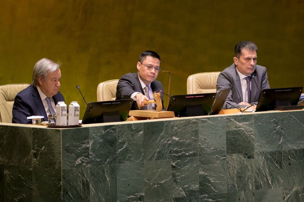 Việt Nam thúc đẩy nghị quyết lịch sử liên quan Tòa Công lý quốc tế - Ảnh 1.