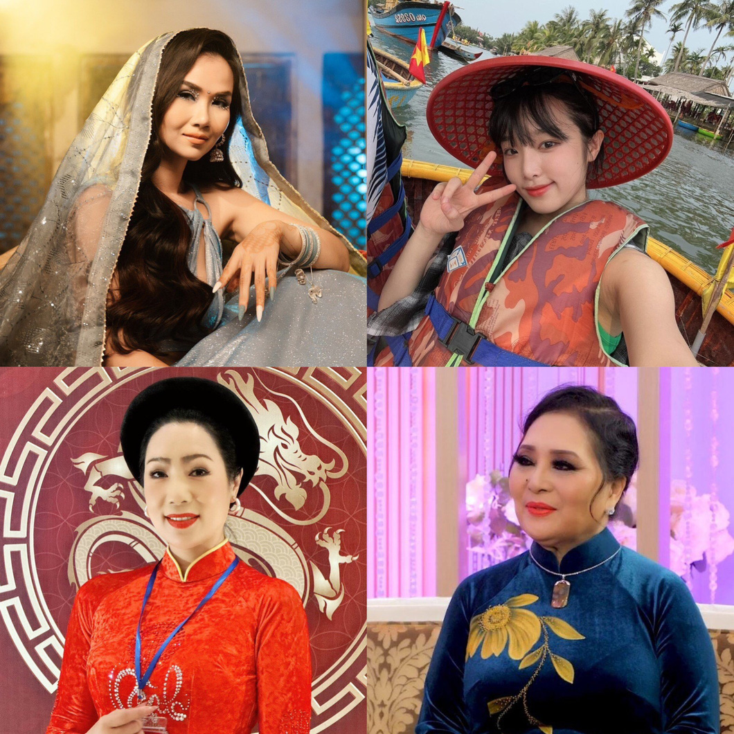 Từ trái qua: Võ Hạ Trâm, Choi Yena, Trịnh Kim Chi, Lan Ngọc - Ảnh: Facebook nghệ sĩ