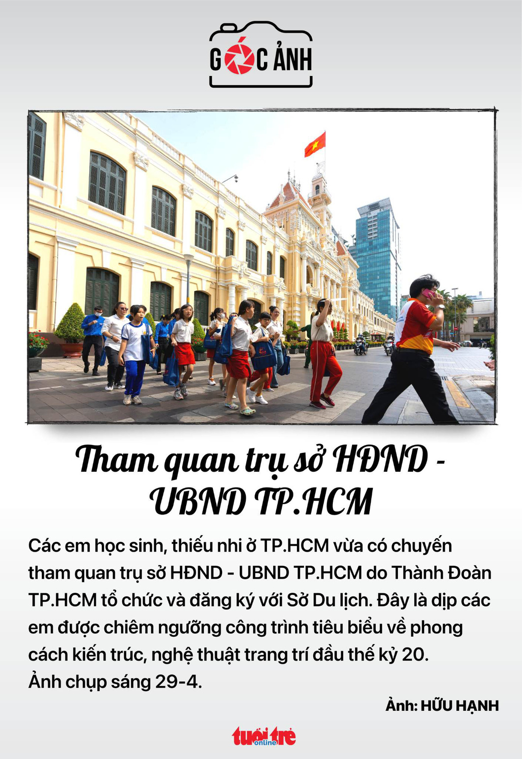 Tham quan UBND TP.HCM dịp lễ