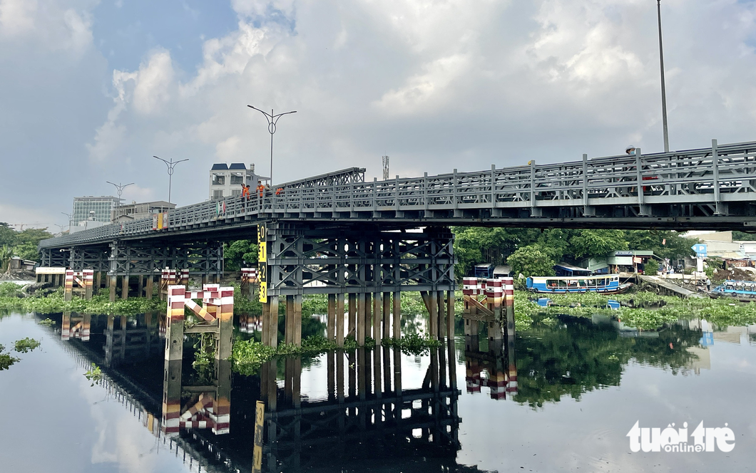 Cầu An Phú Đông (nối liền quận Gò Vấp và quận 12) - Ảnh: CHÂU TUẤN